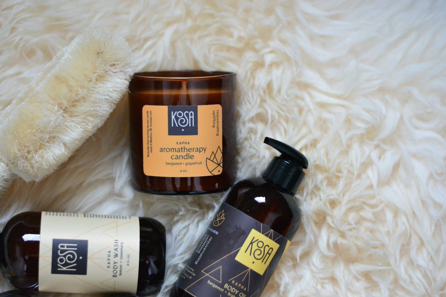 Kapha Bergamot Grapefruit Aromatherapy Candle